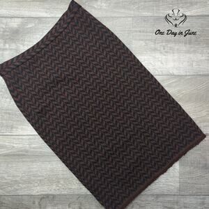 Grace Dane Lewis Pull On Pencil Skirt Size S